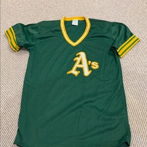 Kids Green and Yellow Athletic Jersey